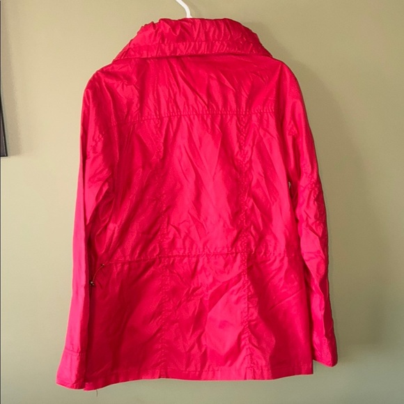 Studio 59 Red Utility Jacket Lightweight Water-Resistant - Picture 8 of 13